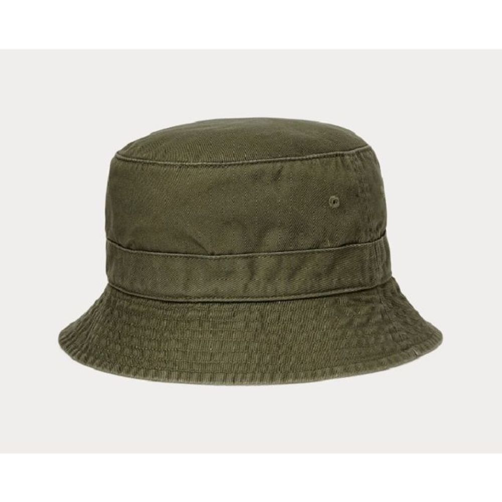 NWT POLO Ralph Lauren Bucket Hat Yellow Embroidered Pony Size S/M, L/XL - Picture 3 of 12